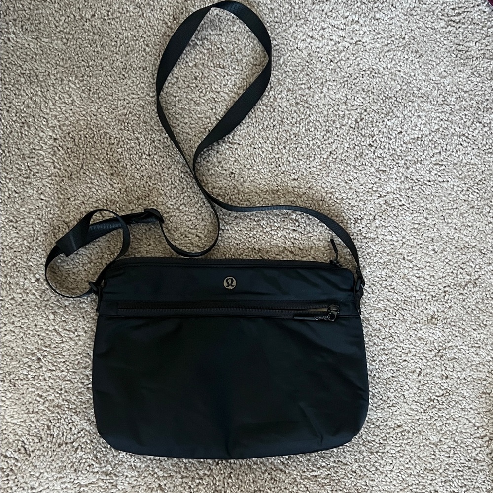 lululemon athletica Black Mini Shoulder Bag